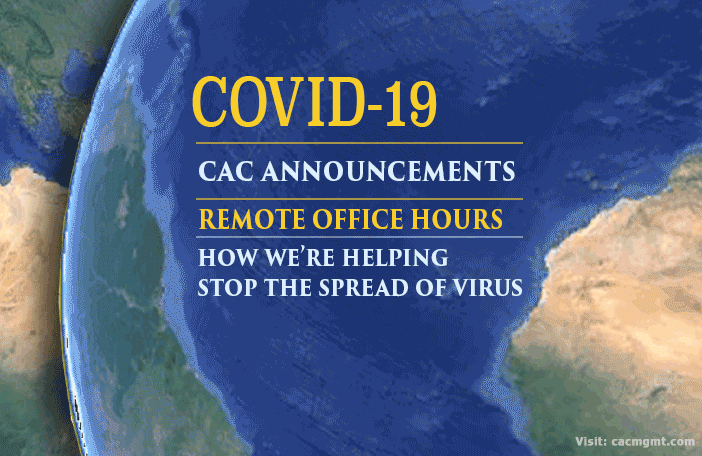 COVID-19 - CAC Announced Remote Office Hours