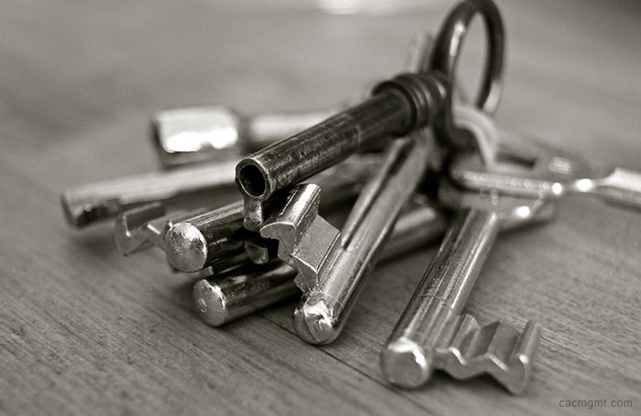 common area keys to HOA homeowners?